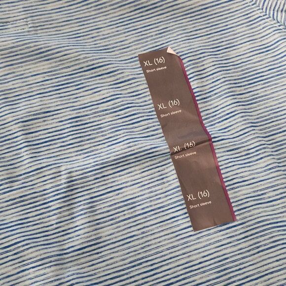 Boys' - XL/16 - Golf Polo Shirt - All in Motion - Turquoise - Picture 4 of 5